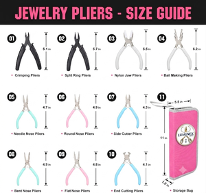<b>Long</b> <b>Nose</b> Stainless Steel Lightweight Jewelry Polishing Pliers for Bracelet Making and DIY with Smooth Work - Product Image 4