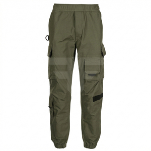 Pantalon cargo pour homme grande taille, style décontracté léger, taille élastique, taille mi-haute, vêtements de sport d'extérieur, séchage rapide - Product Image 1
