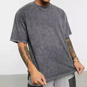 Camiseta de Algodón con Logotipo Personalizado al por Mayor, Camiseta para Hombre, Transpirable, Informal, Pedido al por Mayor, Suministro de Marca Privada - Product Image 4