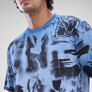 Outdoor Wear Cotton Made Solid Color Acid Wash T <b>Shirts</b> Factory Direct Bamboo Fiber New Outlet Acid Wash T <b>Shirts</b> - Product Image 5