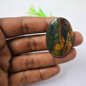 Vente en gros 100% bagues en pierre de sang naturelle haute qualité faites à la main poire fantaisie formes haut cabochon bijoux en pierres précieuses pour la fabrication directe - Product Image 3