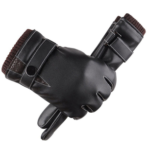 Guantes de Motocicleta de Piel de Oveja Premium Clásicos para Hombre, Transpirables, con Detalles de Costura a la Moda, Diseño Sencillo para Invierno - Product Image 6