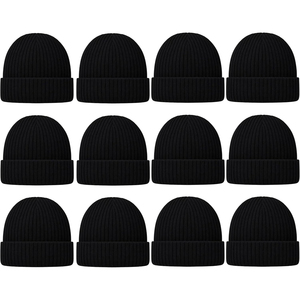 Gorro de Punto de Camuflaje Unisex de Moda, 100% Acrílico, Gorro de Invierno para Adultos de 56-58 cm, Estilo Casual para Exteriores - Product Image 3