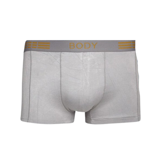 Cómodos Calzoncillos bóxer de algodón para hombre de tiro medio en gris fresco Diseño transpirable y sin costuras Hecho en Vietnam para adultos - Product Image 3