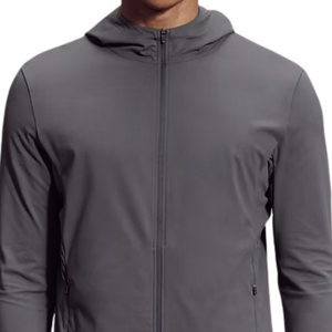 Sweat à capuche zippé Performance Jersey, vêtements de sport personnalisés, sweat à capuche entièrement zippé, entraînement athlétique, gym, tenue décontractée, vêtements de sport - Product Image 3