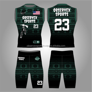 7v7 Uniform Best <b>Compression</b> Fit Fully Sublimation Flag Football Uniform Youth Quick Dry Breathable 7on7 Uniform - Product Image 1