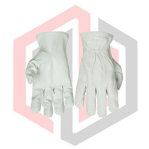 Gants de travail de sécurité en peau de chèvre, type opérateur, confortables, résistants à la chaleur, respirants, antistatiques, longueur personnalisable - Product Image 5