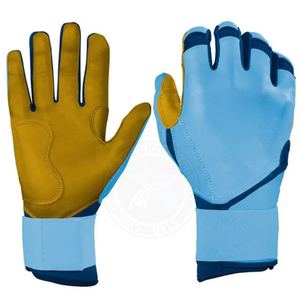 Gants de gardien de but en cuir de haute qualité, couleurs personnalisées, logo, imperméables, sangle de poignet réglable, prix d'usine en gros, adulte - Product Image 3