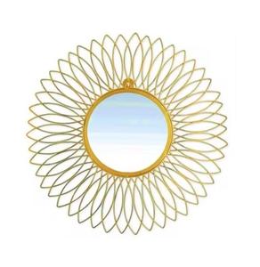 Espejo de Pared Moderno de Diseño para Decoración del Hogar y Hoteles, Espejos Hechos a Mano Ecológicos con Acabado Plateado de Aspecto Metálico Premium para Bodas - Product Image 6