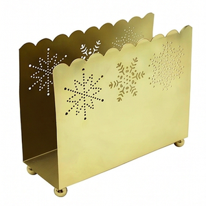 Porta Servilletas de Metal Chapado en Oro de Primera Calidad, Nuevo Diseño, Soporte Decorativo para Papel Tisú, para Uso en Restaurantes y Utensilios de Cocina - Product Image 3