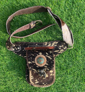 มาใหม่สไตล์โลหะขนหนังสะโพกเอวกระเป๋าเข็มขัดสไตล์โมเดิร์นเข็มขัดCrossbodyโลหะปรับสะโพกเข็มขัดUnisex - Product Image 2