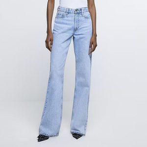 Wholesale High Waist <b>Sexy</b> Women <b>Jeans</b> Pant Female <b>Jeans</b> in High Quality Breathable Customized Latest Design Stylish Women <b>Jeans</b> - Product Image 3