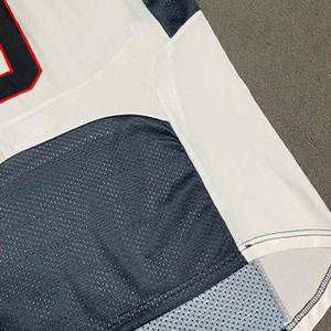 Maillot de football américain personnalisé sublimé à col en V et manches courtes, anti-transpiration, pour homme, ensemble uniforme pour équipe - Product Image 4