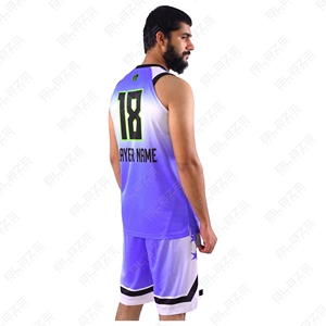 Uniforme de Baloncesto Personalizado OEM de Alta Calidad, Transpirable, Talla Grande, Unisex, Anti-UV, de Secado Rápido, para Verano - Product Image 5