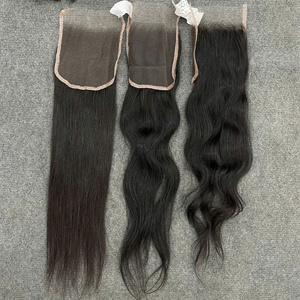 Cabello Humano Vietnamita 100% Natural, Ondulado y Liso, con Cierre de Encaje HD, en Stock, Listo para Enviar, Proveedor Mayorista - Product Image 5