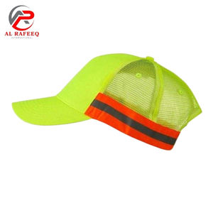 Gorra de Seguridad Reflectante Unisex con Logotipo Personalizado, Gorra de Poliéster de Alta Visibilidad para Actividades al Aire Libre, Protección Solar para Hombres - Product Image 6