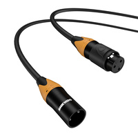 Cable de Señal DMX512 SHEHDS con Clasificación IP65 para Exteriores, de 1-10 m, Resistente al Agua, para Iluminación de Escenarios