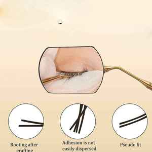 Eyelash <b>Mirror</b> Custom Stainless Steel Lash Extension <b>Mirror</b> With Custom Logo and Color Eyelash Tools & Accessories - Product Image 2