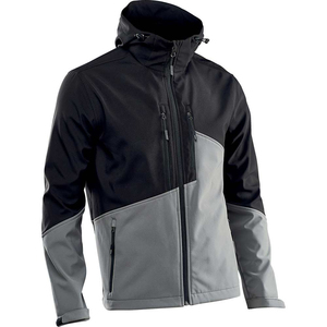 Men's Lightweight Softshell <b>Jacket</b> Wind Resistant Outdoor Outerwear with Comfortable Stretch Fabric for Hiking Camping Travel - Product Image 3