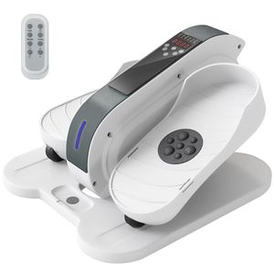 Cyclette Ellittica da Scrivania per Anziani con Monitor LCD, Telecomando, 10 Velocità e Funzionalità per il Body Building - Product Image 1
