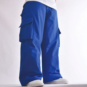 Conjunto de dos piezas personalizado de alta calidad para hombre pantalones holgados Snow High Street pantalones de esquí Hip Hop sueltos para hombres y mujeres - Product Image 1