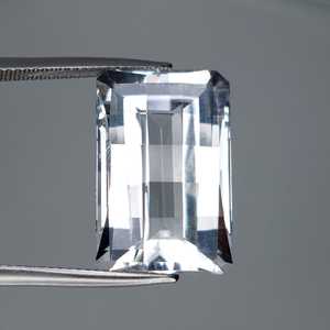 Topacio Blanco Natural, Forma Elegante, Gema Suelta, Piedra Facetada Transparente para Joyería, Proveedor Mayorista - Product Image 4