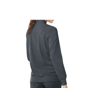 Knitted 100% Cotton <b>Scrub</b> Jacket Medical Uniform for Nurses & Doctors Breathable Comfortable Unisex Hospital Use - Product Image 2