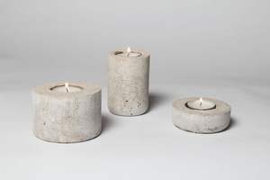 Portavelas de Concreto Hecho a Mano de Primera Calidad TCE para Decoración del Hogar, Centro de Mesa, Uso en Hoteles y Restaurantes - Product Image 2