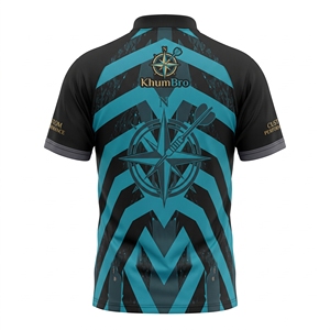 Camiseta Deportiva de Dardos Personalizada de Alta Calidad, Sublimada para Uniforme de Equipo, Fábrica OEM, 100% Poliéster, Logotipo Bordado, KhumBro - Product Image 6