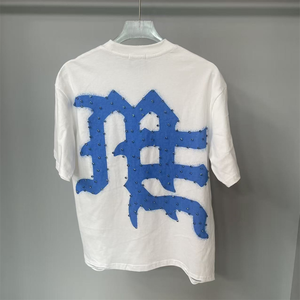 MIXED EMOTION, Marca de Moda Americana, Camiseta Formal Personalizada de Manga Corta, 100% Algodón, Felpa Digital, Ropa de Alta Calidad - Product Image 4