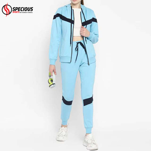 Conjuntos Deportivos Casuales Personalizables para Mujer, Ropa Deportiva Nueva, Transpirable, 100% Algodón, para Entrenamiento, Trotar, Otoño, Disponible en Diferentes Tallas y Colores - Product Image 2