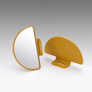 Miroir à cils grand angle complet avec base à fente, miroir à cils de qualité supérieure en verre de précision haute clarté pour extensions de cils - Product Image 6