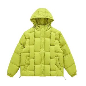 High Quality Long Sleeves Hooded Waterproof Reversible Puffer <b>Jacket</b> Latest Design <b>Men's</b> Custom Wholesale Winter <b>Jackets</b> New - Product Image 1
