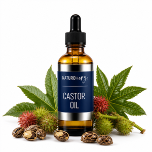 Aceite de Ricino Puro Prensado en Frío, Aceite Portador para el Crecimiento del Cabello, Cuidado de la Piel, Masajes, Aceite Botánico Ricinoleo Premium Natural, Extracto de Belleza - Product Image 1
