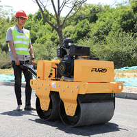 Compacteur à rouleaux manuel Mini compacteur de sol automatique FYL-S600