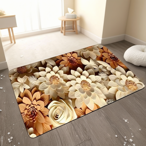 Alfombra de Baño de Tierra de Diatomeas de 22x55 Pulgadas, Antideslizante y Suave, Absorbente, Decoración para Hogar/Hotel, Apta para Niños - Product Image 3