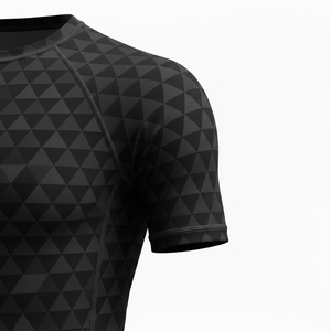 Camiseta de compresión duradera para hombre, mujer y niños, para MMA, BJJ, Jiu Jitsu, entrenamiento sin gi, sublimada personalizada, al por mayor, ropa de baño - Product Image 5