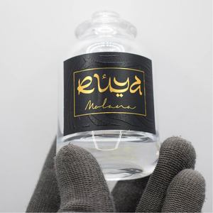 Etiquetas de Perfume Metálicas Doradas Personalizadas de Lujo, Resistentes al Agua, con Relieve Mate, Protección UV, Impresión de Etiquetas de Embalaje Premium - Product Image 2