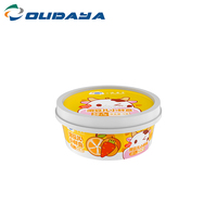Envase de Plástico Desechable de 250 ml y 200 g para Pudín, Yogur, etc., en Forma de Tubo
