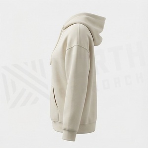 Haut à capuche décontracté en coton premium personnalisé pour femme – Sweat à capuche thermique pour femme – Vêtements de sport et mode - Product Image 3
