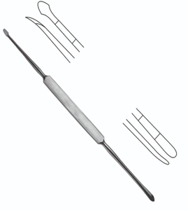 Élévateur de Septum Personnalisé 2026 en Acier, Instrument de Chirurgie Générale Manuel, Poignée Moletée Argentée - Product Image 1