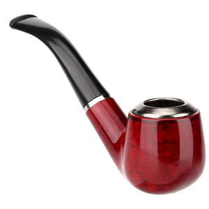 Pipe à fumer en métal de haute qualité, portable, résistante à la chaleur, design compact, facile à nettoyer, pour le tabac - Product Image 5