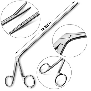 Pinzas Micro Alligator de 3.5 Pulgadas, Dentadas, Instrumentos Manuales de Otorrinolaringología - Product Image 5