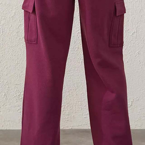 Pantalones de Mujer Suaves y Cómodos, Tela Ligera, Corte Informal Relajado, Diseño Moderno, Perfectos para Uso Diario, Viajes y Caminatas - Product Image 2