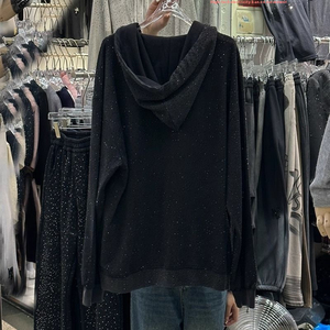 Best Selling Casual Comfortable <b>Running</b> Or Casual Streetwear Daily Outfit Women Rhinestone <b>Hoodie</b> Wholesale Price With Low MOQ - Product Image 4