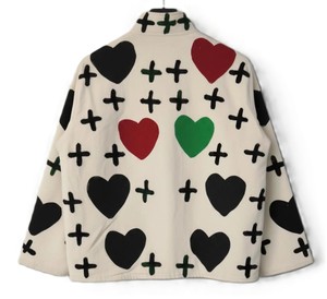 Vestes pour femmes en tissu de velours matelassé rembourré de coton, motif de dessin animé brodé, écologiques, automne/hiver, fermeture à un bouton - Product Image 3