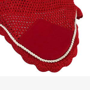 Wholesale Custom Design High Quality Horse <b>Fly</b> Control Ear Bonnet Horse Riding Ear Bonnet Horse Handmade <b>Fly</b> Veil - Product Image 6