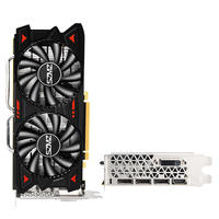 Carte graphique vidéo discrète pour ordinateur de bureau, composant OEM RX580, refroidissement à double ventilateur, GDDR5 8 Go, haute performance pour jeux