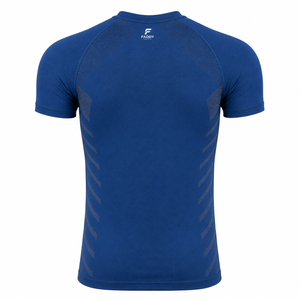 T-shirt de sport sans couture pour homme, séchage rapide, respirant, compression, fitness, course à pied, entraînement, vêtements de sport - Product Image 2