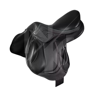 Silla de Doma de Alta Calidad y Duradera, Cuero Natural Suave, Armazón de Madera, para Carreras de Caballos Ingleses, Equitación Pakistaní, Cómoda - Product Image 4